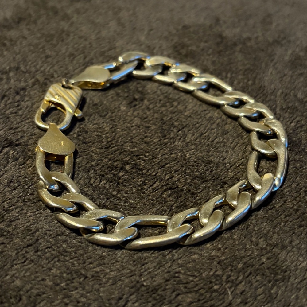 Vintage Vermeil Figuro Bracelet - Picture 1 of 1